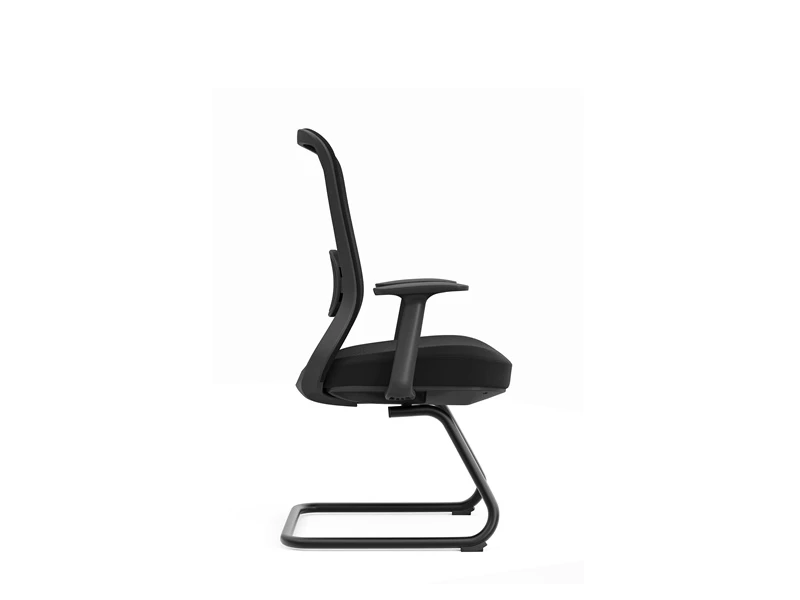 Sillas modernas para invitados de oficina con soporte lumbar ajustable