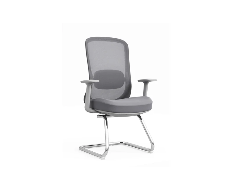 Sillas modernas para invitados de oficina con soporte lumbar ajustable
