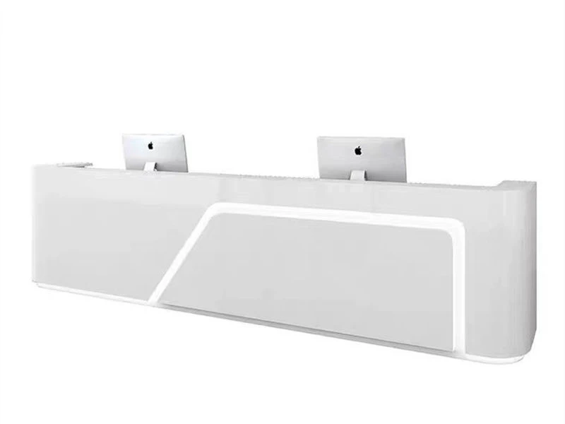 Mostrador de recepci&oacute;n moderno con mostrador | Muebles de escritorio de oficina