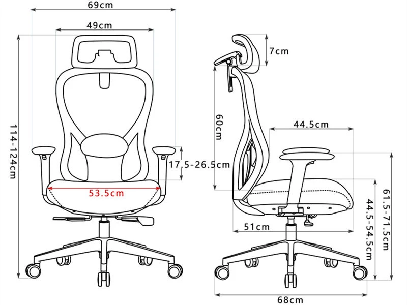 Sillas de oficina modernas de alta tecnolog&iacute;a | Silla ejecutiva contempor&aacute;nea