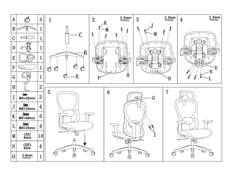 Sillas de oficina modernas de alta tecnolog&iacute;a | Silla ejecutiva contempor&aacute;nea