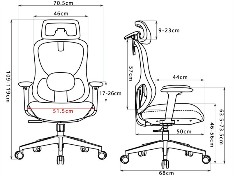 Silla de oficina de lujo con respaldo alto | Sillas de escritorio ejecutivas Nuevo