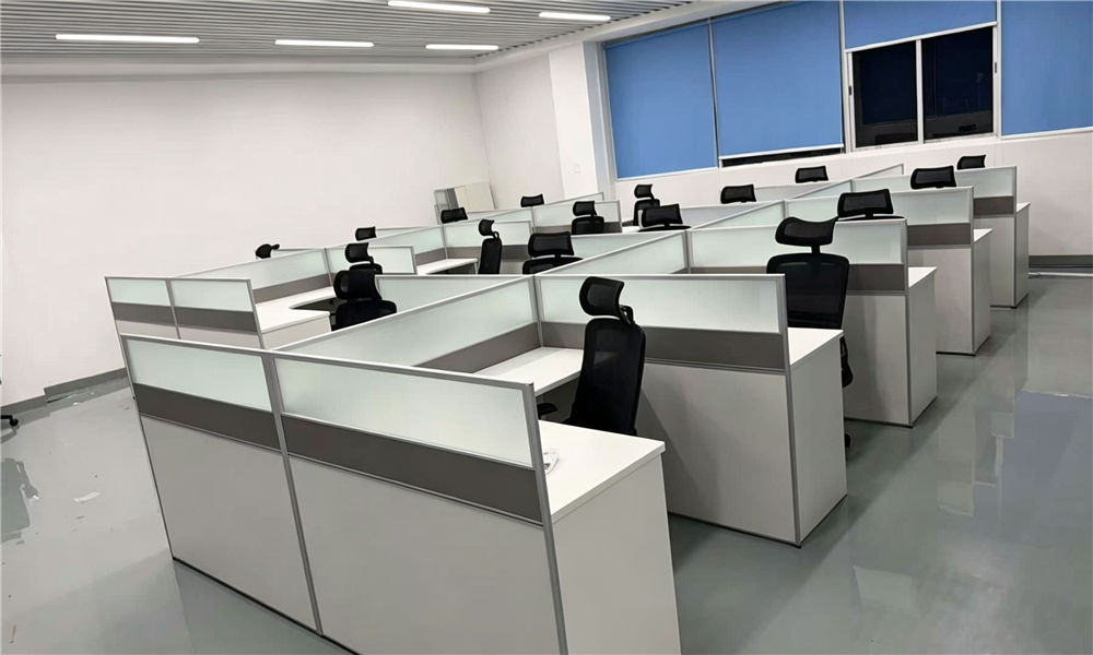 Proyecto de mobiliario de oficina de la fábrica de Meihu Manufacturing en Tailandia